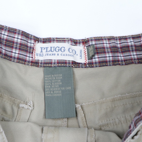 Vintage 90s Streetwear Tactical Cargo Pants Tan - Picture 5 of 8